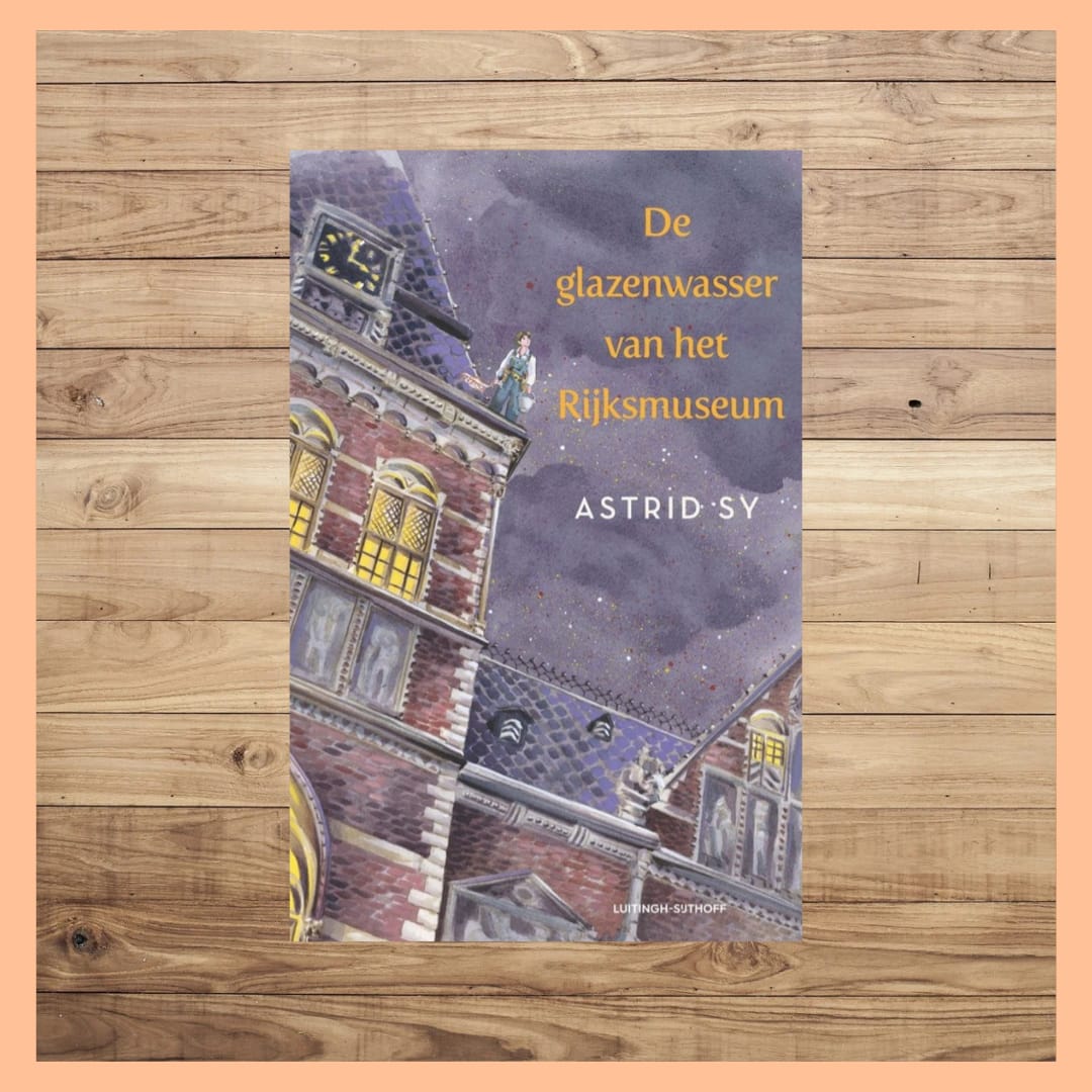 De glazenwasser van het Rijksmuseum